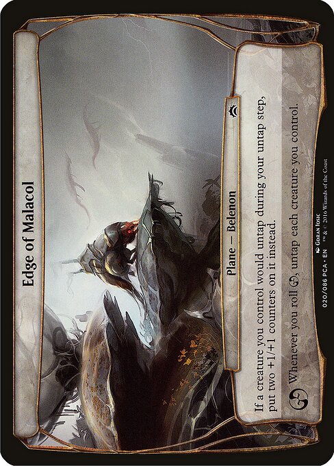 Edge of Malacol - Planechase Anthology Planes (#20) - Illustrated by Goran Josic - Magic: The Gathering Card