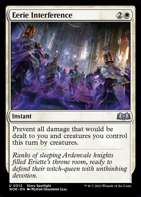 Eerie Interference - Wilds of Eldraine Magic card