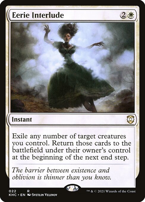 Eerie Interlude - Kaldheim Commander Magic card
