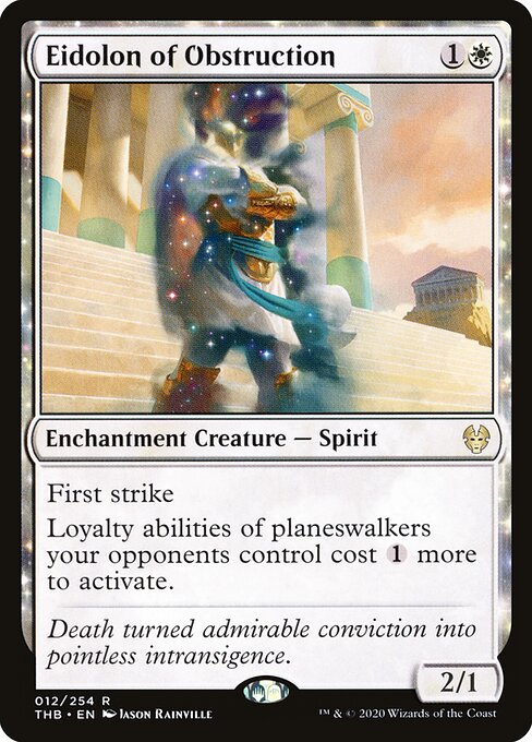 Eidolon of Obstruction - Theros Beyond Death Magic card