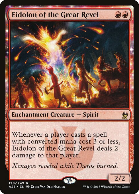 Eidolon of the Great Revel - Masters 25 Magic card