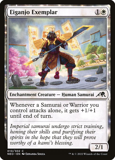 Eiganjo Exemplar - Kamigawa: Neon Dynasty Magic card