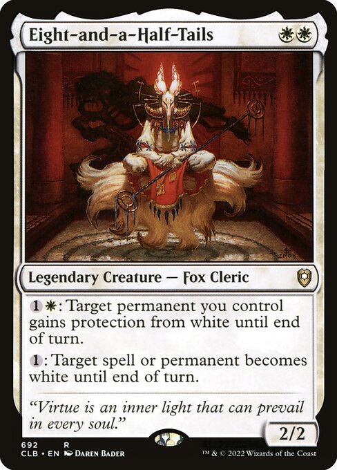 Eight-and-a-Half-Tails - Commander Legends: Battle for Baldur's Gate Magic card