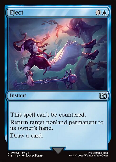 Eject - Final Fantasy Magic card