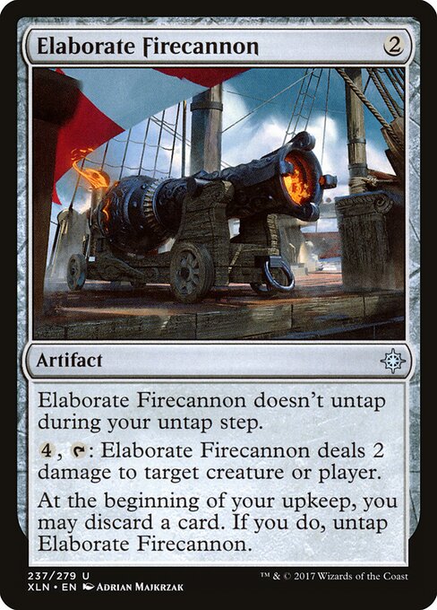 Elaborate Firecannon - Ixalan Magic card
