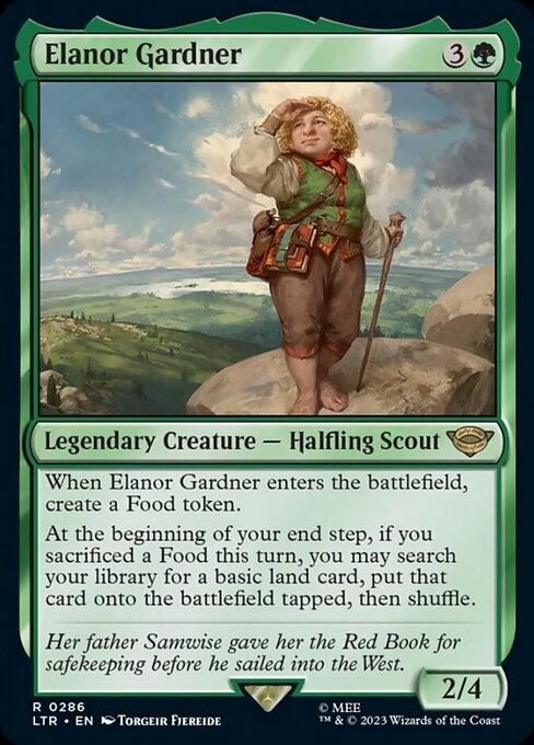 Elanor Gardner - The Lord of the Rings: Tales of Middle-earth Magic card
