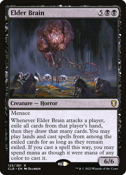 Elder Brain - Commander Legends: Battle for Baldur's Gate Magic card