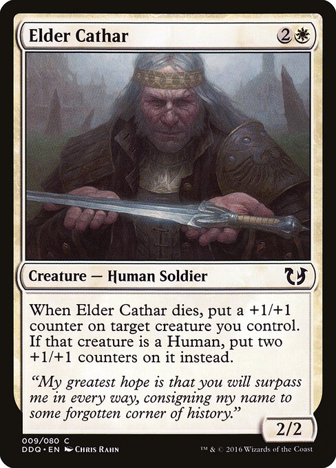 Elder Cathar - Duel Decks: Blessed vs. Cursed Magic card