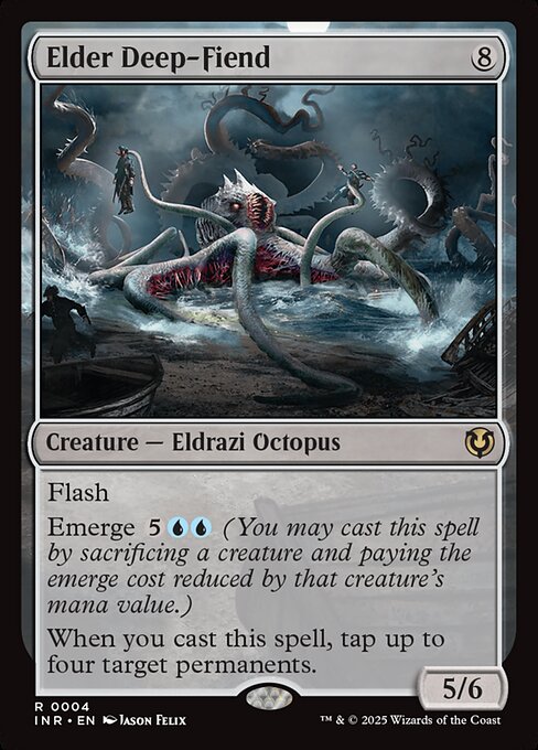 Elder Deep-Fiend - Innistrad Remastered Magic card
