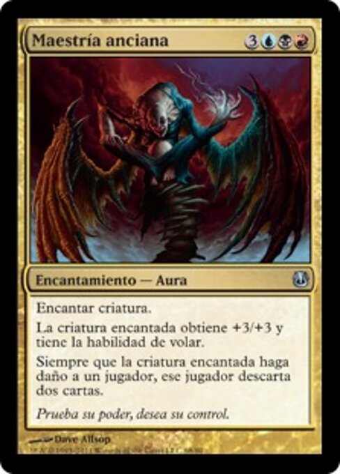 Мастерство Старейших (Elder Mastery) - Conflux (#104) - Illustrated by Dave Allsop - Magic: The Gathering Card