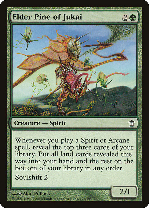 Elder Pine of Jukai - Saviors of Kamigawa Magic card