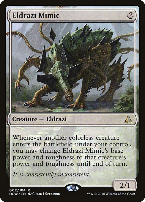 Eldrazi Mimic - Oath of the Gatewatch Magic card