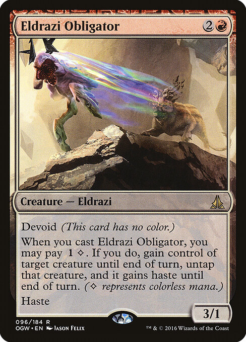 Eldrazi Obligator - Oath of the Gatewatch Magic card