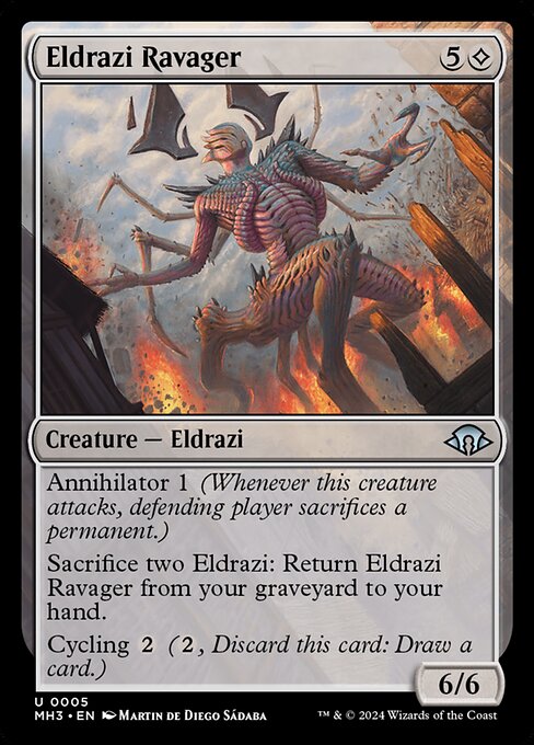 Eldrazi Ravager - Modern Horizons 3 Magic card