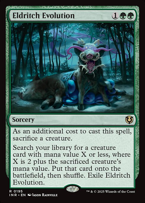 Eldritch Evolution - Innistrad Remastered Magic card