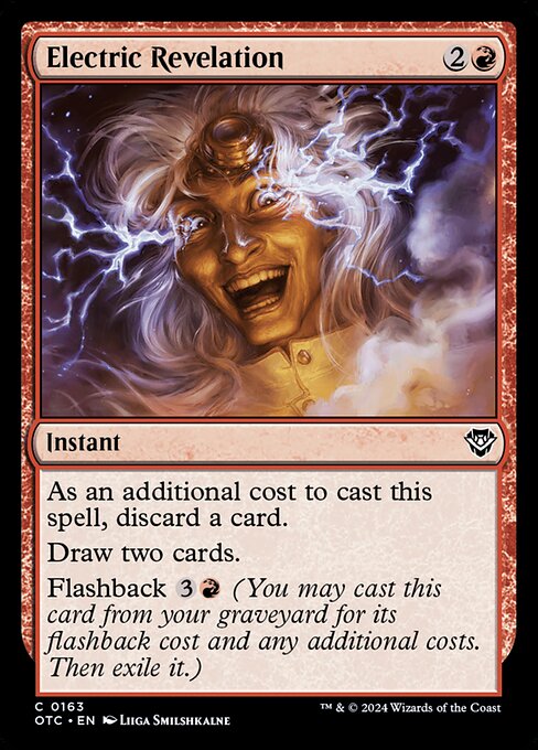 Electric Revelation - Outlaws of Thunder Junction Commander Magic card