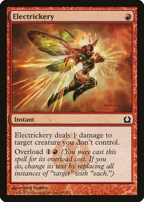 Electrickery - Return to Ravnica Magic card