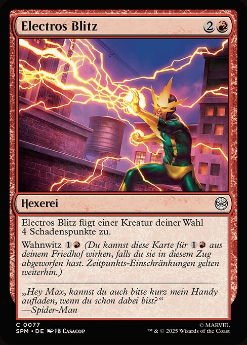 Electro's Bolt