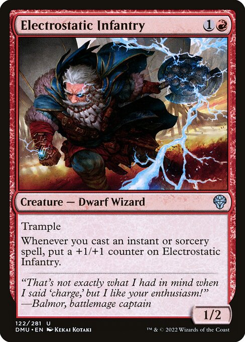 Electrostatic Infantry - Dominaria United Magic card