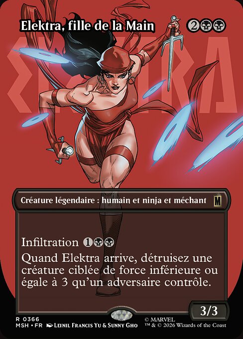 Elektra, Daughter of the Hand