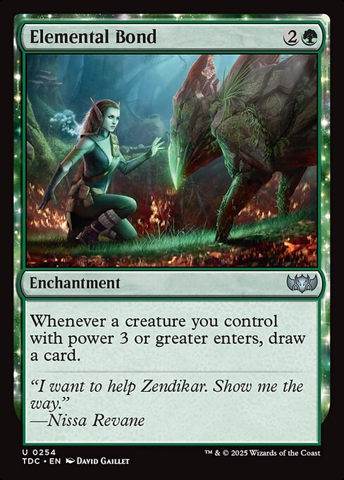 Elemental Bond - Tarkir: Dragonstorm Commander Magic card