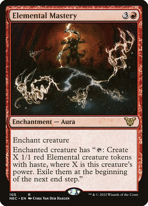 Elemental Mastery - Neon Dynasty Commander Magic card
