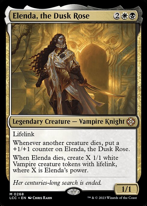 Elenda, the Dusk Rose - The Lost Caverns of Ixalan Commander Magic card