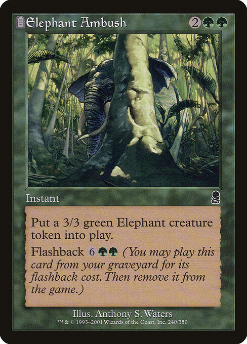Elephant Ambush - Odyssey Magic card