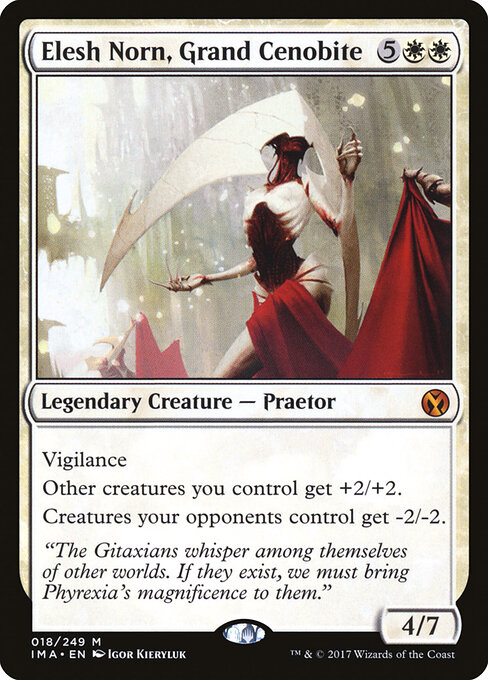 Elesh Norn, Grand Cenobite - Iconic Masters (#18) - Illustrated by Igor Kieryluk - Magic: The Gathering Card
