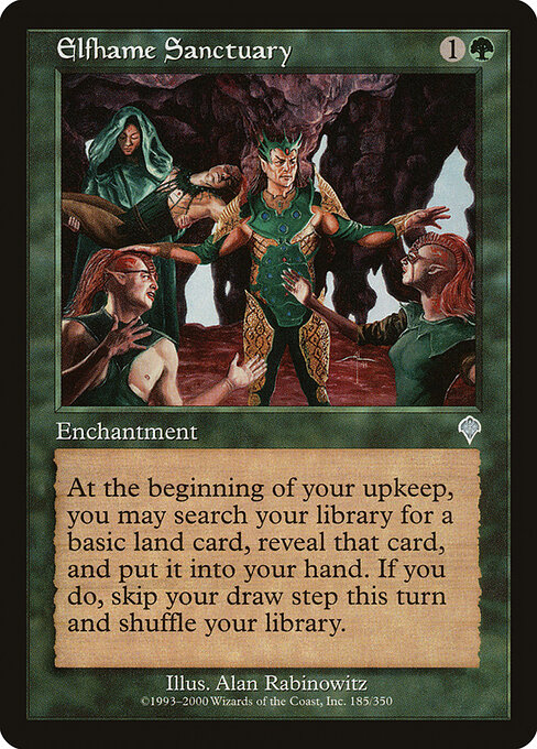 Elfhame Sanctuary - Invasion Magic card