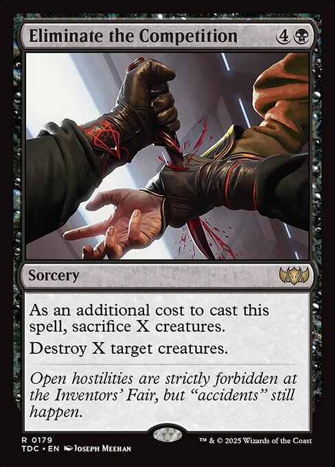 Eliminate the Competition - Tarkir: Dragonstorm Commander Magic card