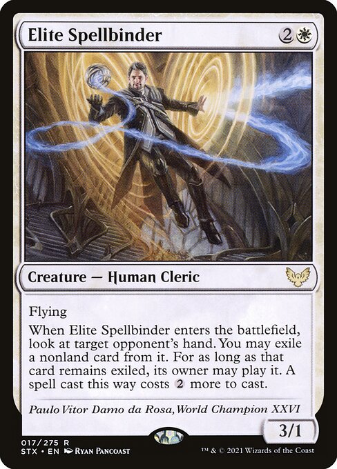 Elite Spellbinder - Strixhaven: School of Mages Magic card