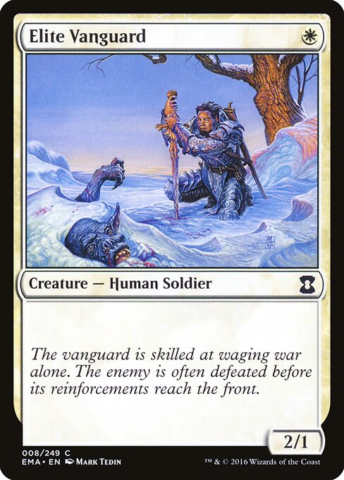 Elite Vanguard - Eternal Masters Magic card