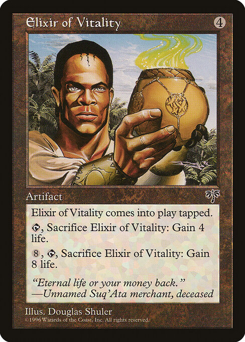 Elixir of Vitality - Mirage Magic card
