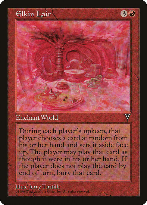 Elkin Lair - Visions Magic card