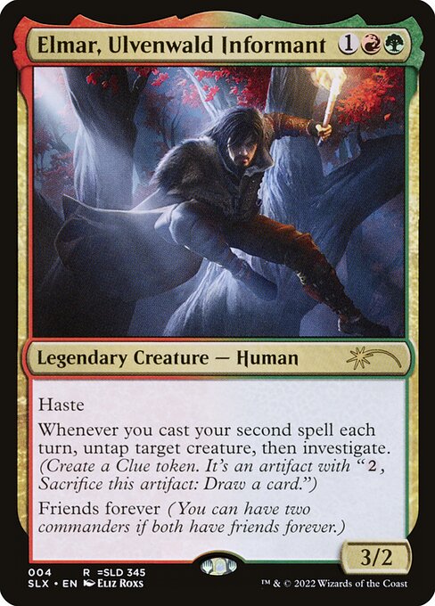 Elmar, Ulvenwald Informant - Universes Within Magic card