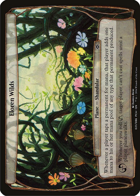 Eloren Wilds - Planechase Anthology Planes (#21) - Illustrated by Darrell Riche - Magic: The Gathering Card