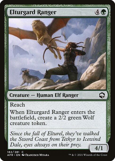 Elturgard Ranger - Adventures in the Forgotten Realms Magic card