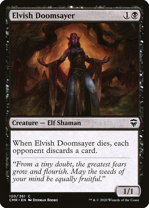 Elvish Doomsayer - Commander Legends Magic card