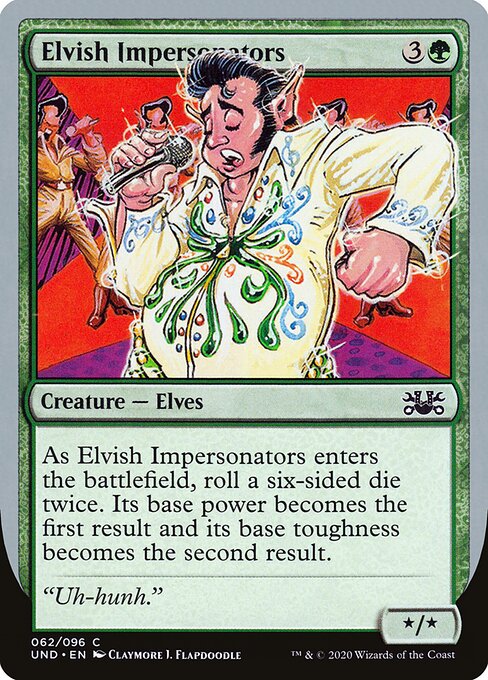 Elvish Impersonators - Unsanctioned Magic card