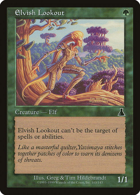 Elvish Lookout - Urza's Destiny Magic card