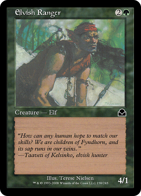 Elvish Ranger - Masters Edition II Magic card
