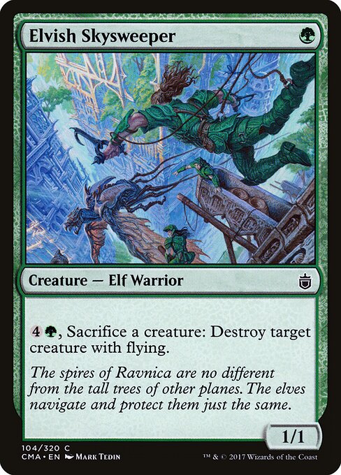 Elvish Skysweeper - Commander Anthology Magic card
