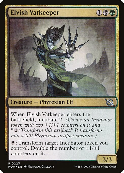Elvish Vatkeeper - March of the Machine Magic card