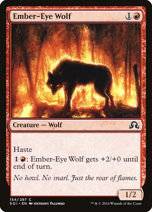 Ember-Eye Wolf - Shadows over Innistrad Magic card