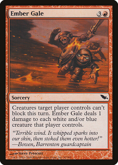 Ember Gale - Shadowmoor Magic card