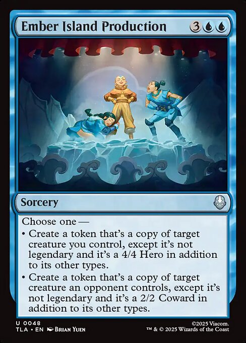 Ember Island Production - Avatar: The Last Airbender Magic card