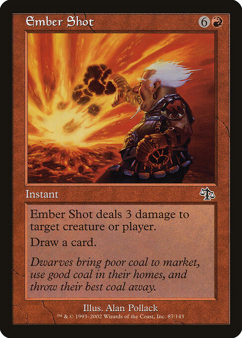 Ember Shot - Judgment Magic card