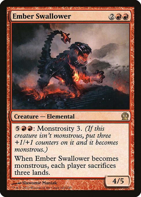 Ember Swallower - Theros Magic card