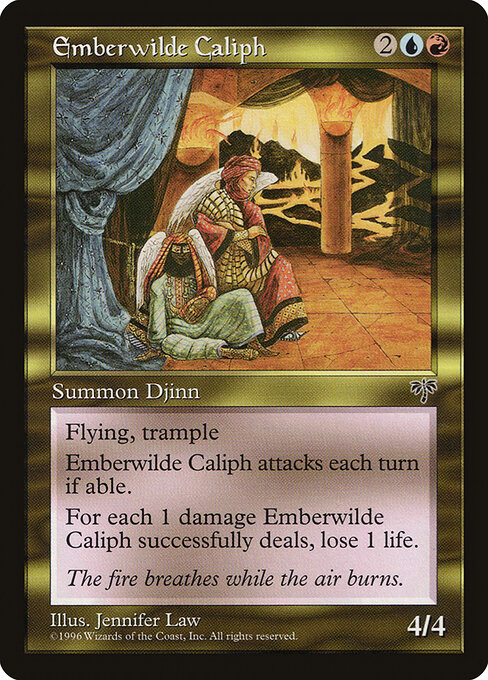 Emberwilde Caliph - Mirage Magic card